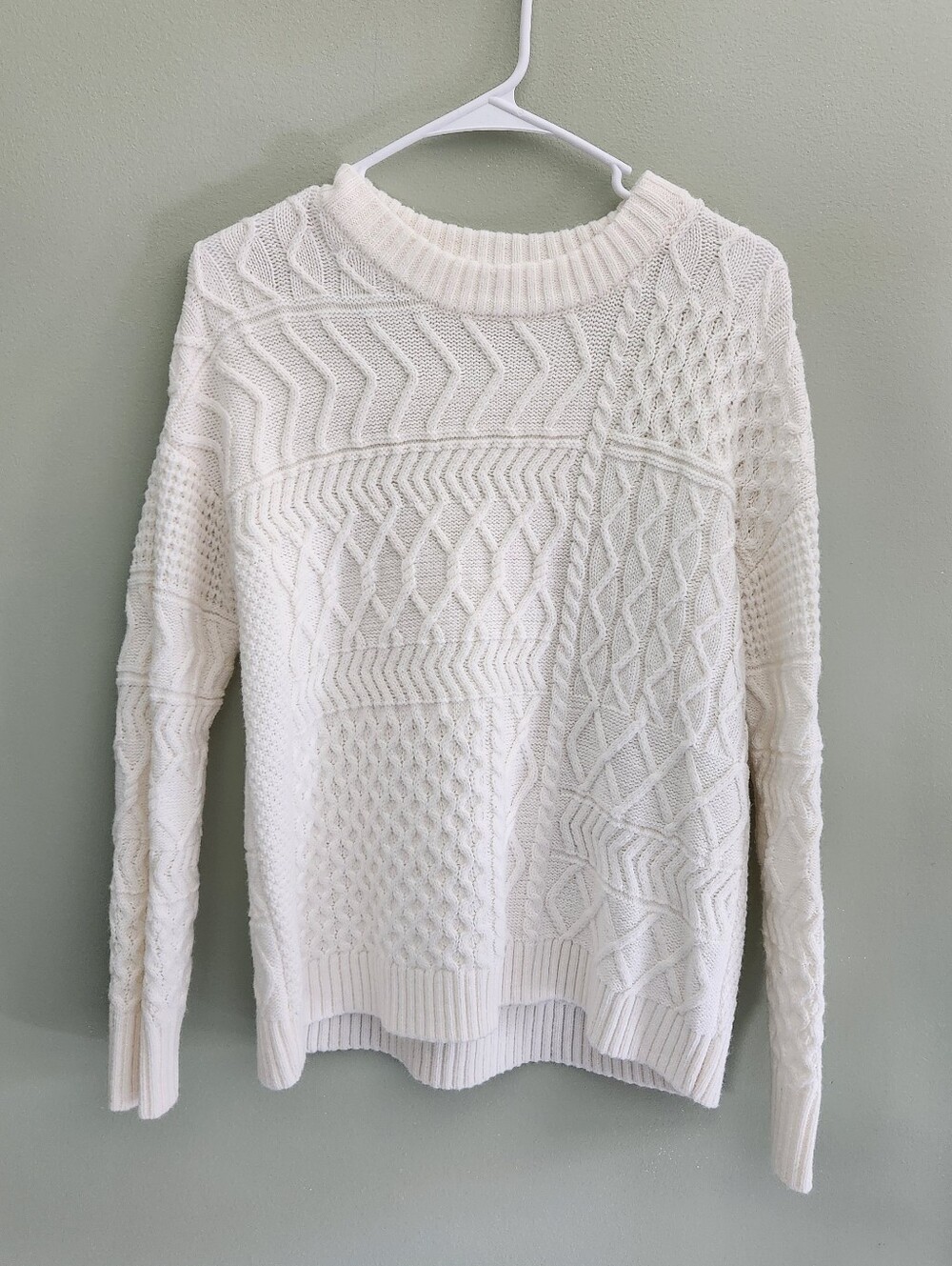 White Knit Sweater